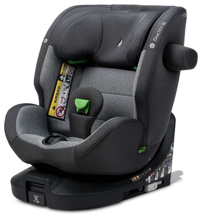 Osann One 360 SL R129 i-Size Car Seat - Grey - Image 12