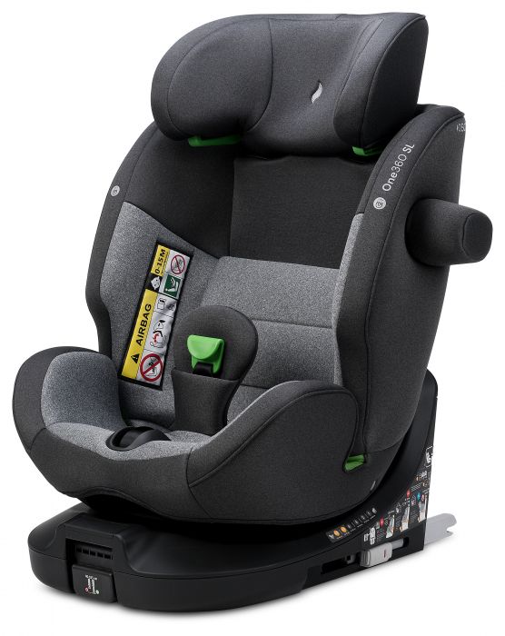 Osann One 360 SL R129 i-Size Car Seat - Grey - Image 13