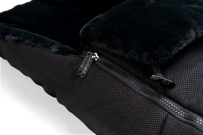 Osann Universal Footmuff with double zipper, storage compartments for dummies & a super soft lining - Black - Image 4