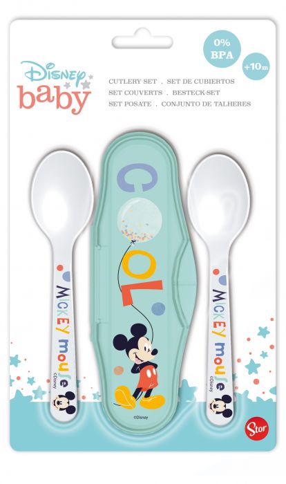 Set of 2 spoons with carrying case - Minnie Mouse - Image 4