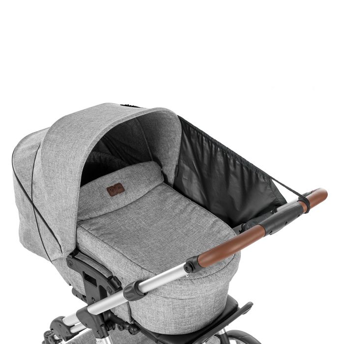 ShineSafe Universal UVF50 Protection Pram Sunshade - Black - Image 2