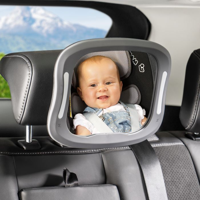 Babyview LED Car Safety Mirror with Light - Image 8