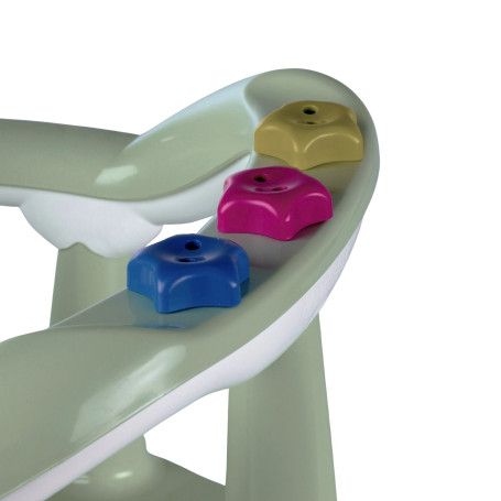 Thermobaby Aquababy Baby Bath Seat Ring with Toys - Green - Image 4