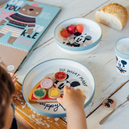 Disney Baby Mickey Mouse Mealtime Set – Includes Bowl, Plate, and Cup - Image 7