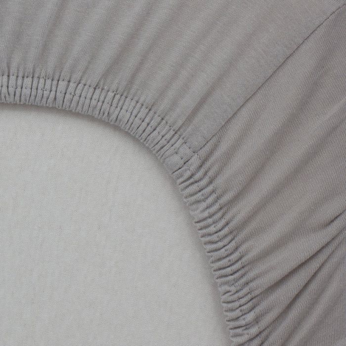 Little Band 2-Pack Baby Cotbed Fitted Sheets – 140 x 70 cm – Beige & Grey – 100% Cotton - Image 4