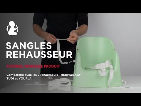 Thermobaby Tudi Booster Chair, Light compact Feeding Booster Seat! - Green - Image 4
