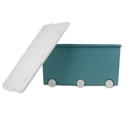 Playbox Maxi Storage Box with Wheels - Green - Image 2