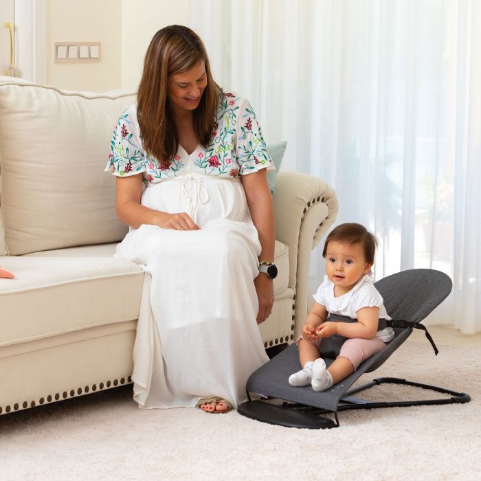 Asalvo Paradise Foldable Baby Bouncer - Pink - Image 2
