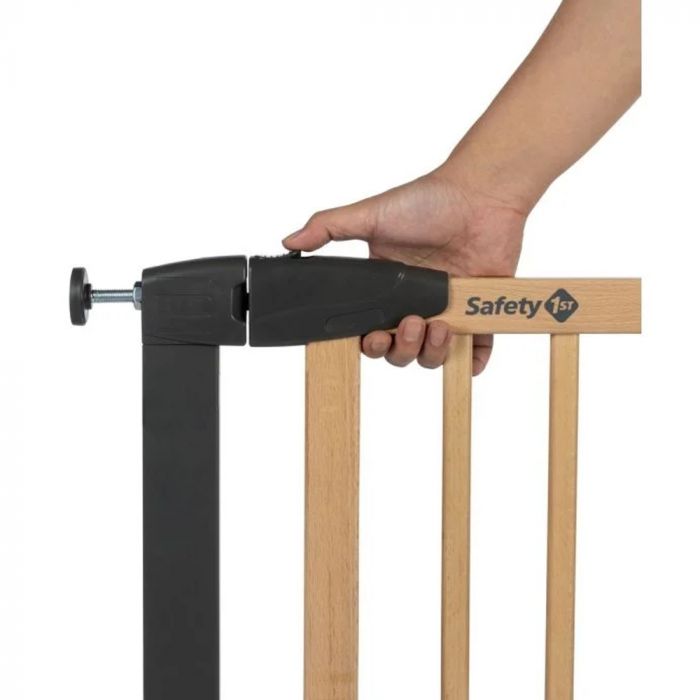 Safety 1st Simply Close Wood & Metal Stair Gate - Image 2