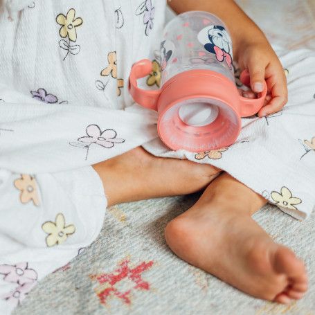 Disney Baby Minnie 360° Trainer Cup with Lid – Leak-Proof Baby Drinking Cup with Handles (395ml) - Image 5